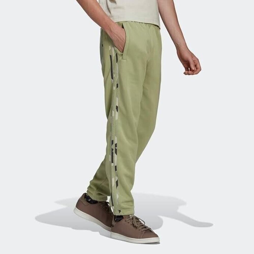 Adidas Joggers Originals Camo Magic Lime Regular Fit Sweatpants Mens Meduim NEW